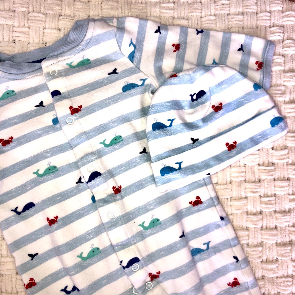 🌴Koala Whale Baby Onesie - Picture 2 of 2